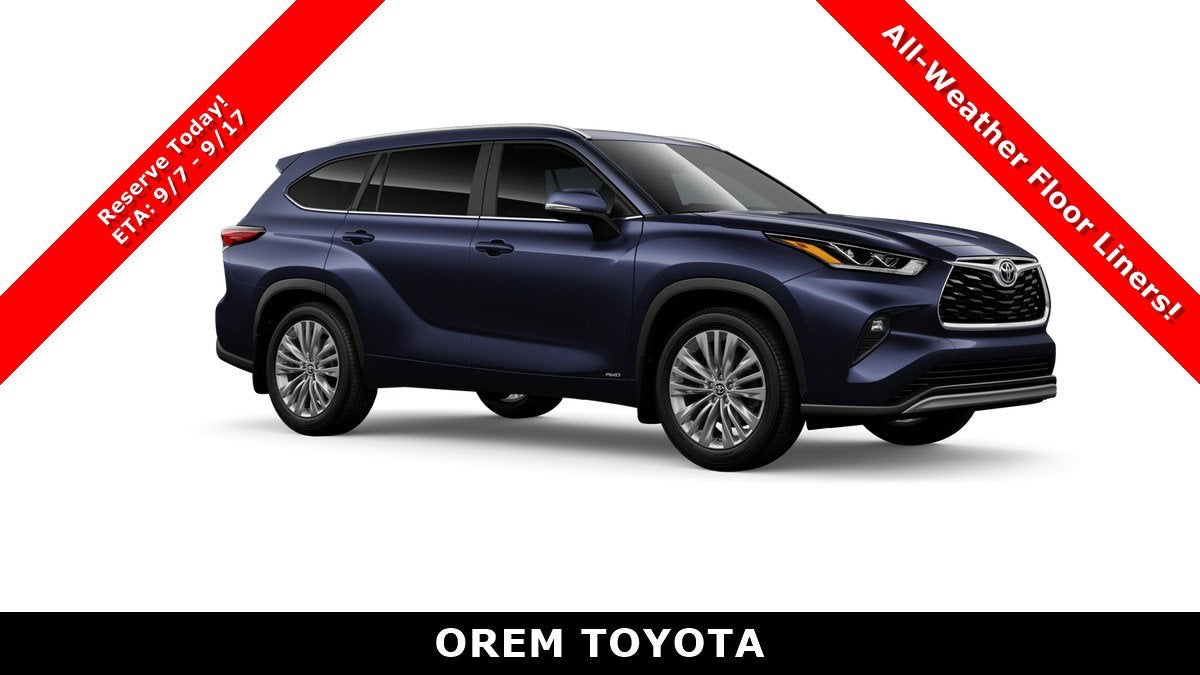 2026 Toyota Highlander Hybrid Hybrid Platinum