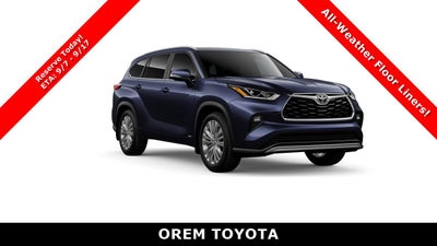 2026 Toyota Highlander Hybrid Hybrid Platinum