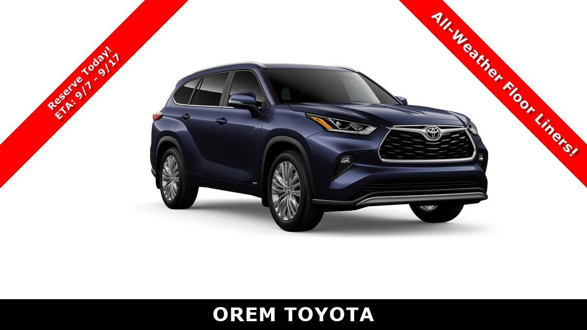 2026 Toyota Highlander Hybrid Hybrid Platinum