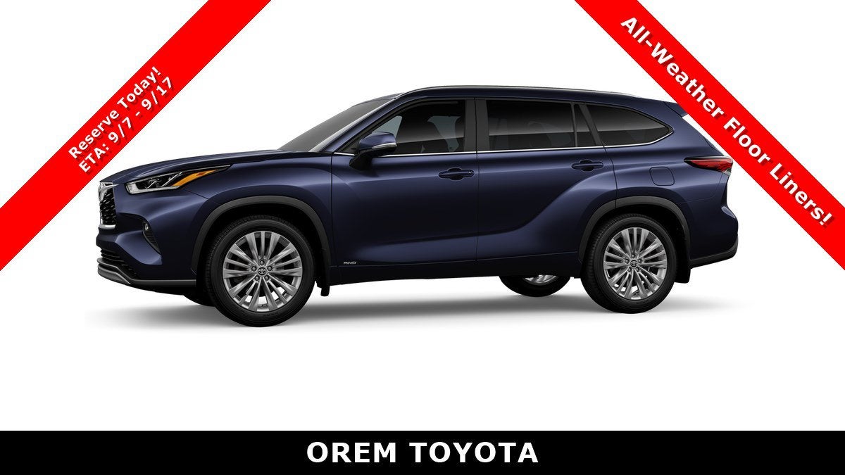 2026 Toyota Highlander Hybrid Hybrid Platinum