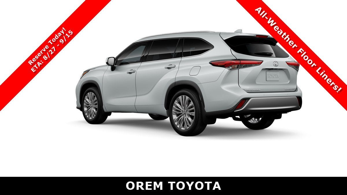2026 Toyota Highlander Platinum