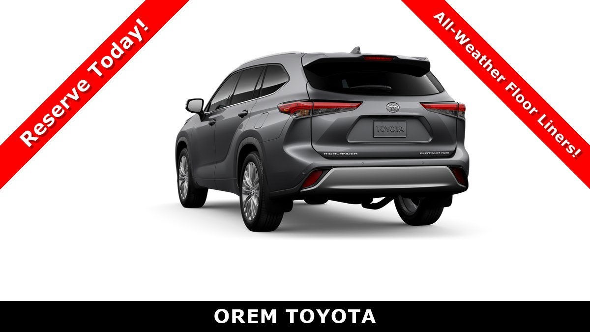 2026 Toyota Highlander Platinum