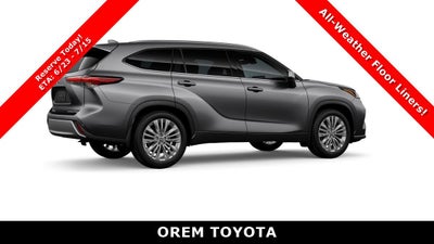 2026 Toyota Highlander Platinum