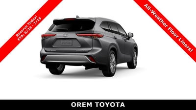 2026 Toyota Highlander Platinum