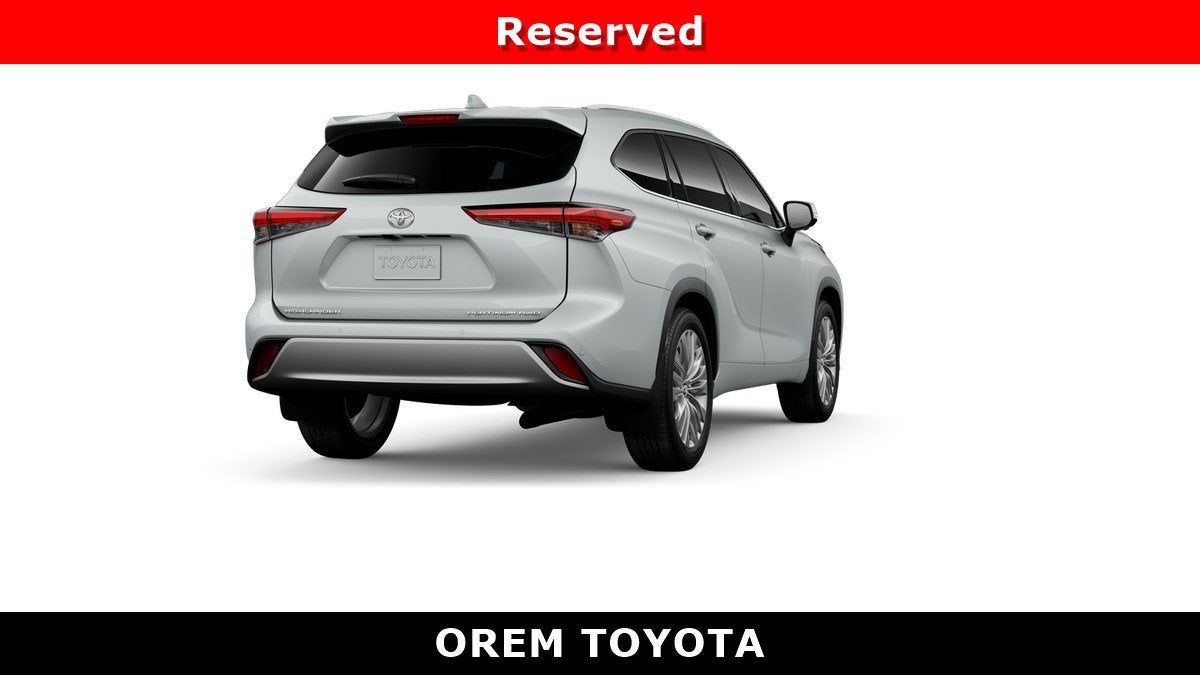 2026 Toyota Highlander Platinum