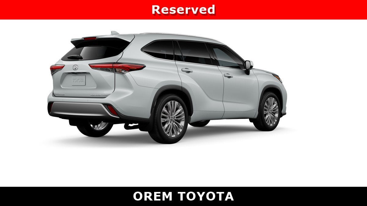 2026 Toyota Highlander Platinum