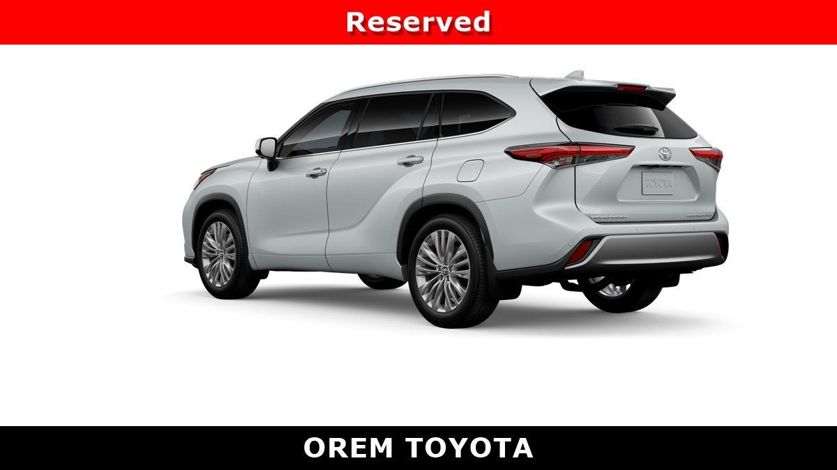 2026 Toyota Highlander Platinum