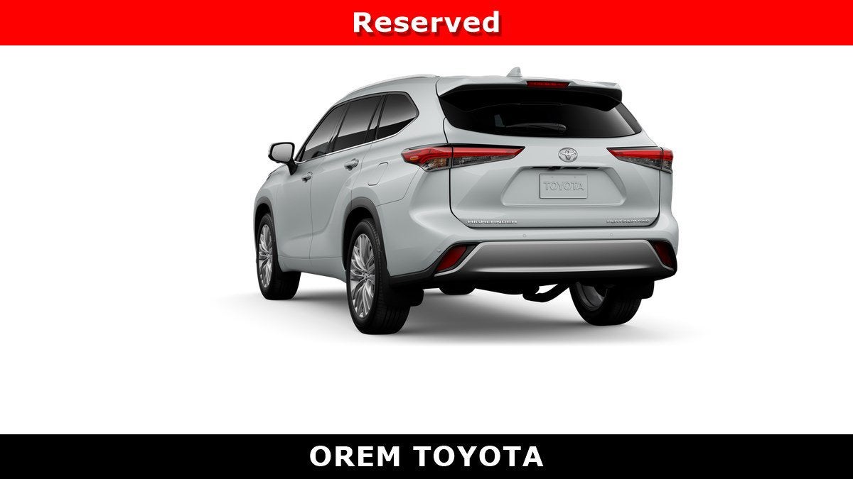 2026 Toyota Highlander Platinum