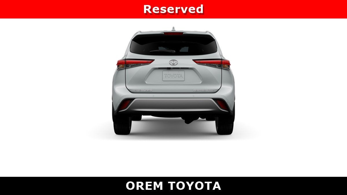 2026 Toyota Highlander Platinum