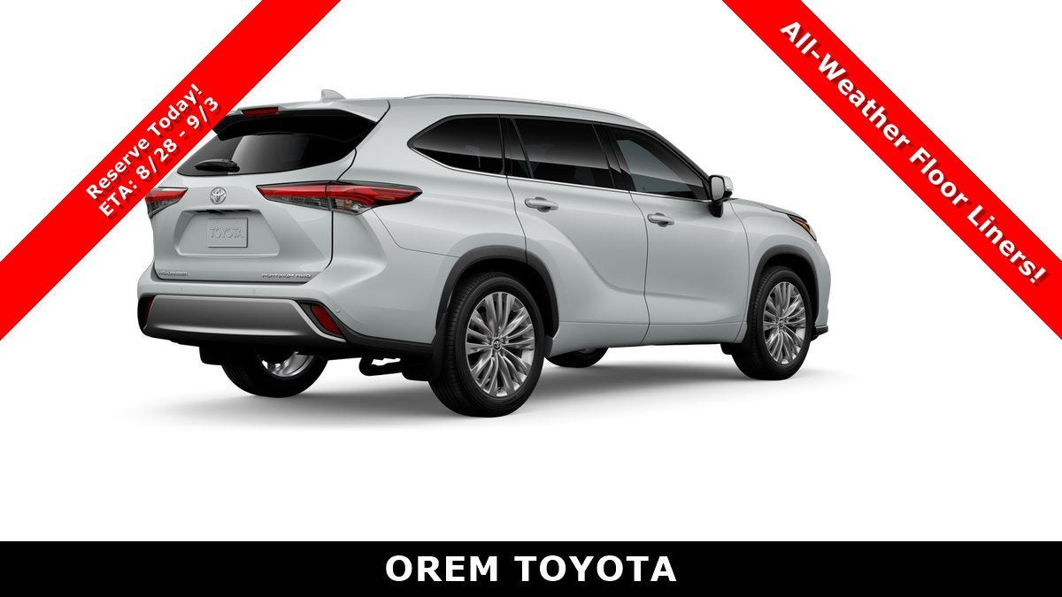 2026 Toyota Highlander Platinum