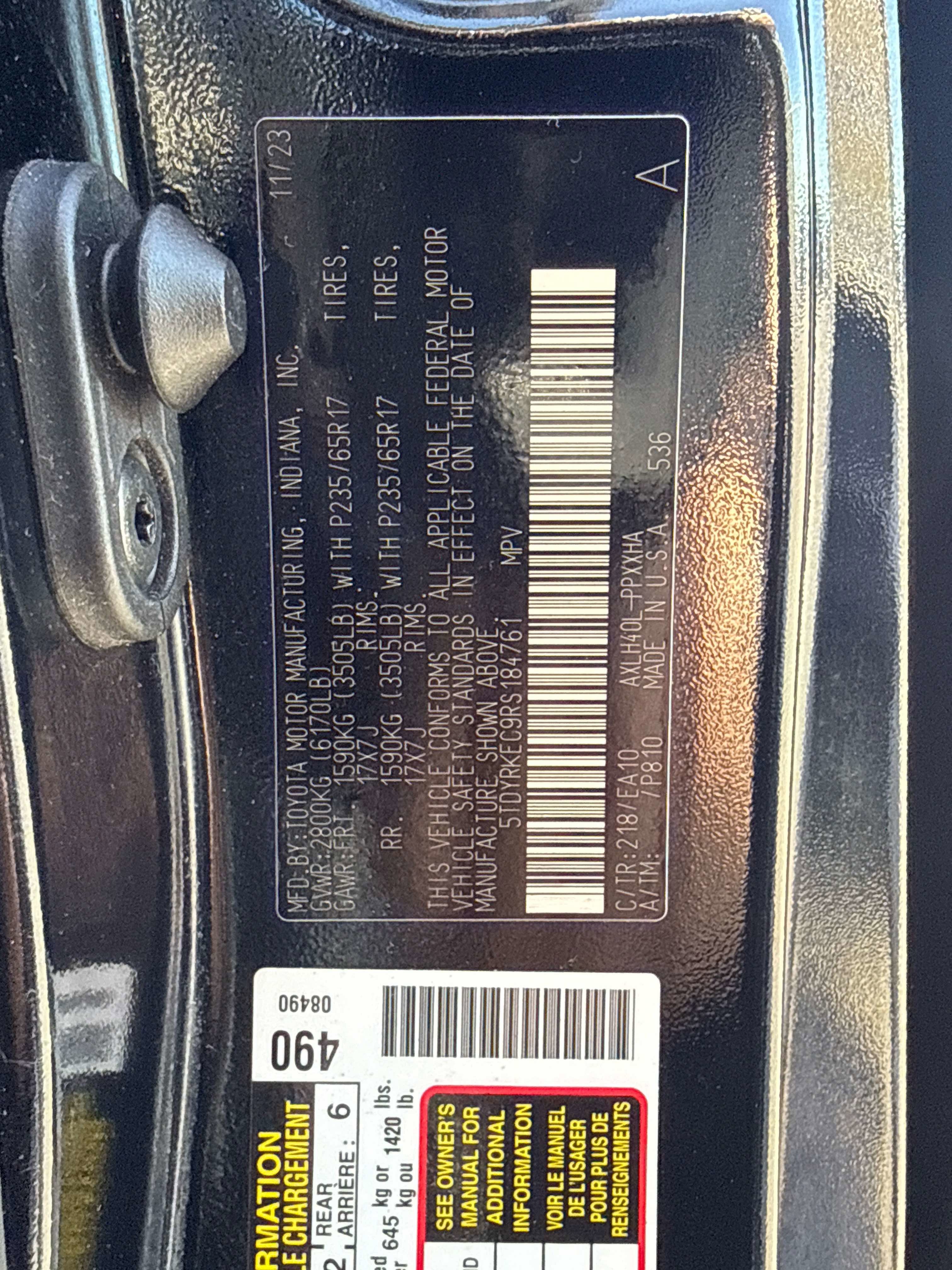 2024 Toyota SIENNA XLE XLE