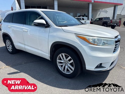 2016 Toyota Highlander LE