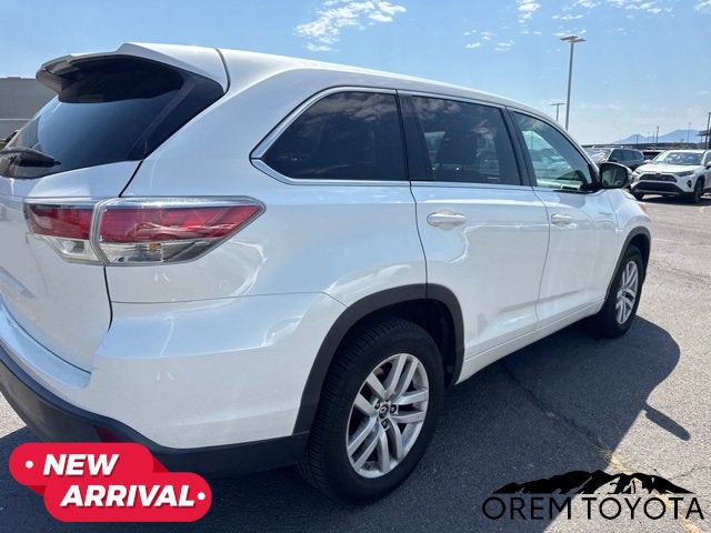 2016 Toyota Highlander LE