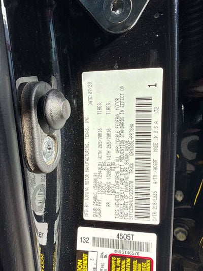 2020 Toyota Tacoma TRD Pro