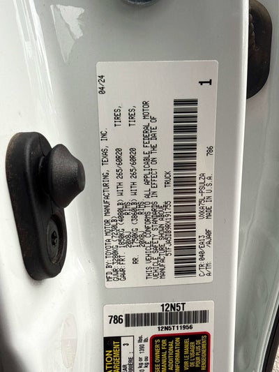 2024 Toyota TUNDRA 4X4 Limited
