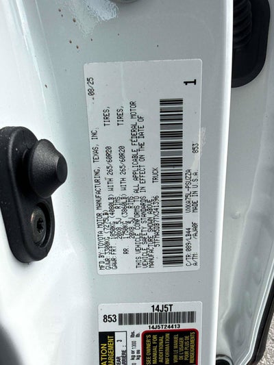 2026 Toyota Tundra 1794 Edition