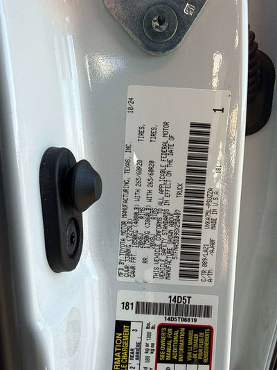 2025 Toyota TUNDRA 4X4 Platinum