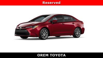 2026 Toyota Corolla LE