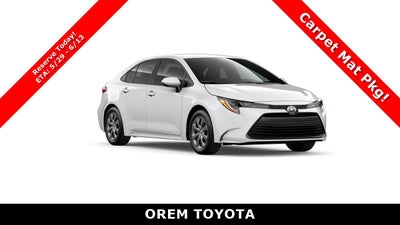 2026 Toyota Corolla LE