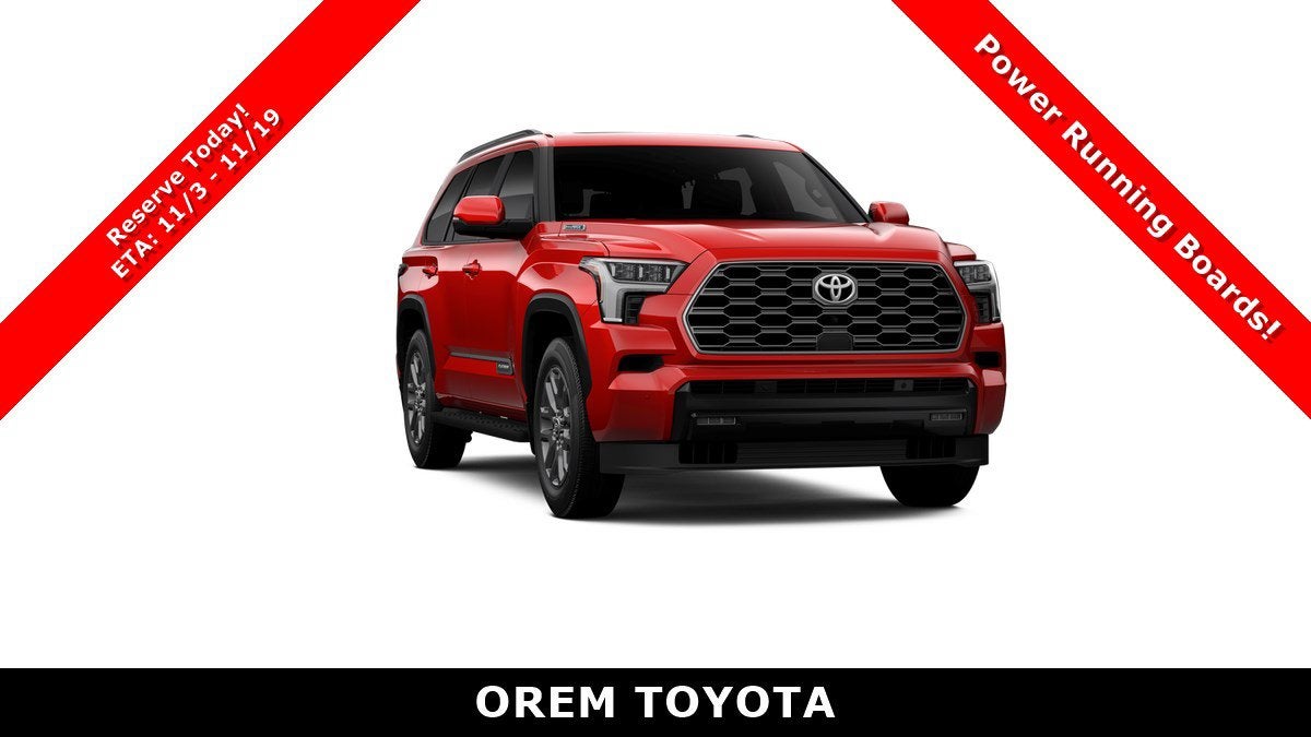 2026 Toyota Sequoia Platinum