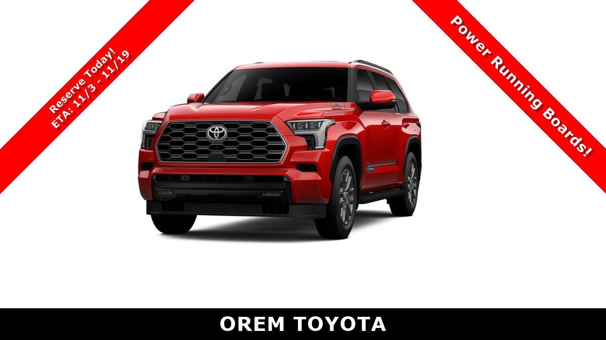 2026 Toyota Sequoia Platinum