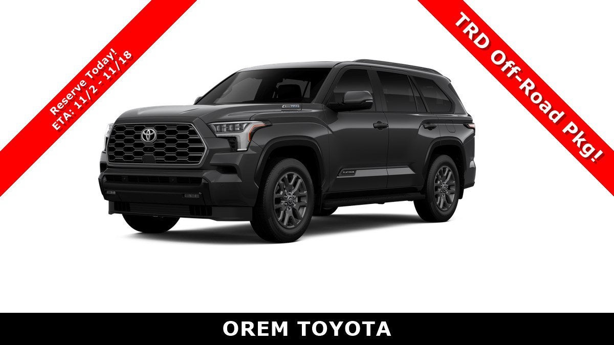2026 Toyota Sequoia Platinum