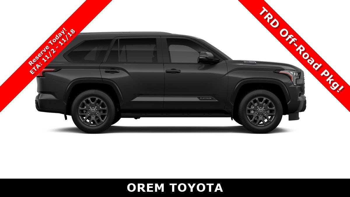 2026 Toyota Sequoia Platinum