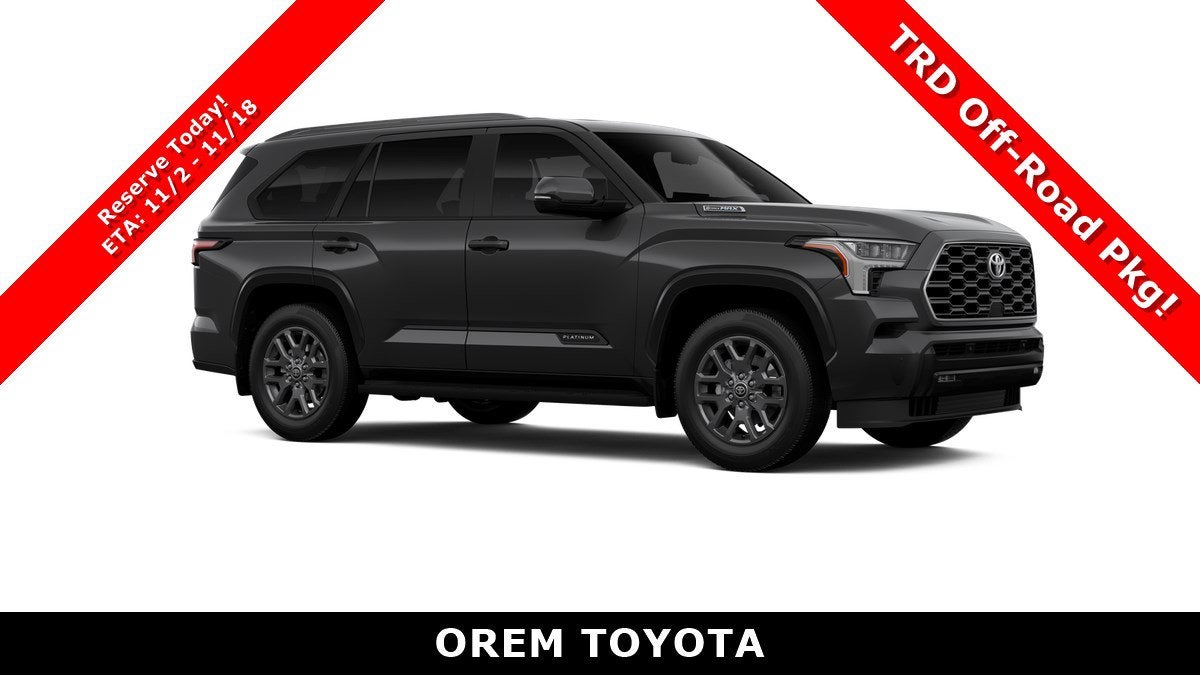 2026 Toyota Sequoia Platinum