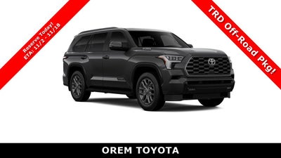2026 Toyota Sequoia Platinum