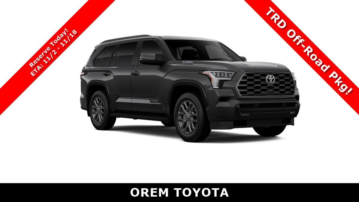 2026 Toyota Sequoia Platinum