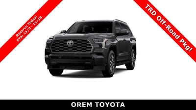 2026 Toyota Sequoia Platinum