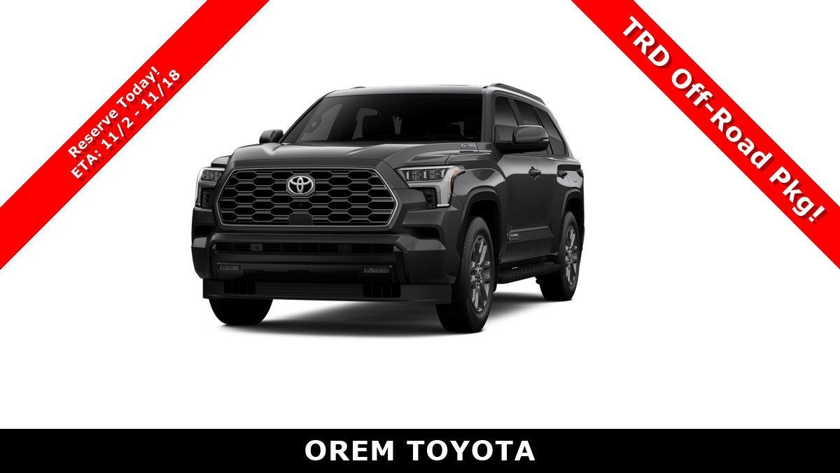 2026 Toyota Sequoia Platinum