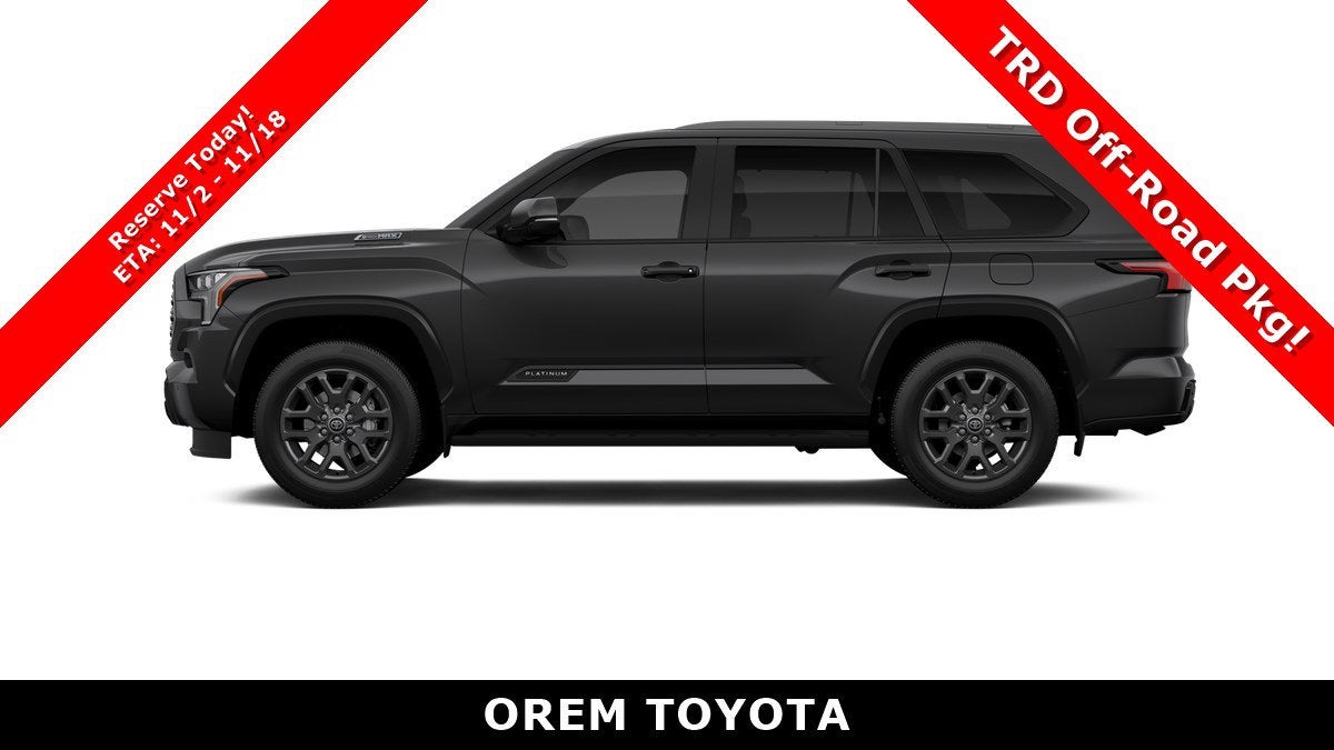 2026 Toyota Sequoia Platinum