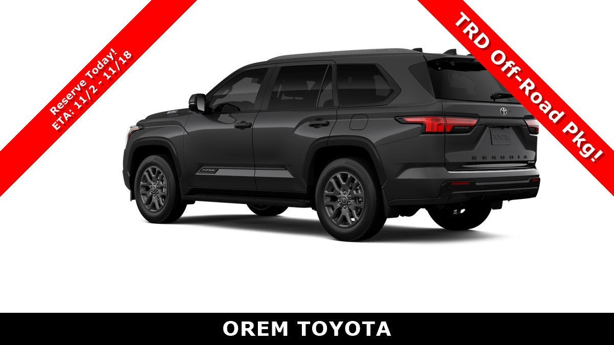 2026 Toyota Sequoia Platinum