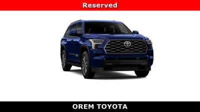 2026 Toyota Sequoia Platinum