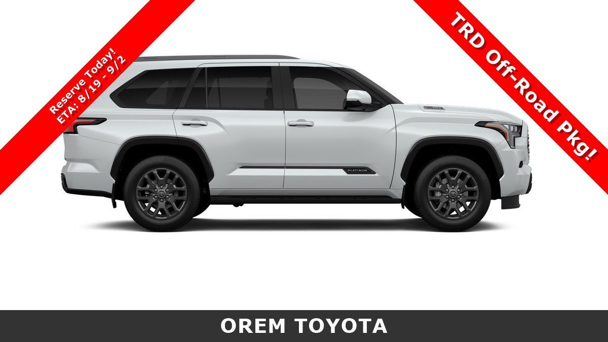 2026 Toyota Sequoia Platinum