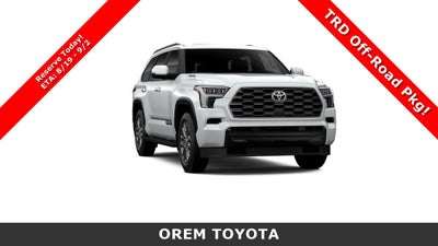 2026 Toyota Sequoia Platinum