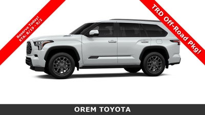 2026 Toyota Sequoia Platinum