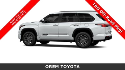 2026 Toyota Sequoia Platinum