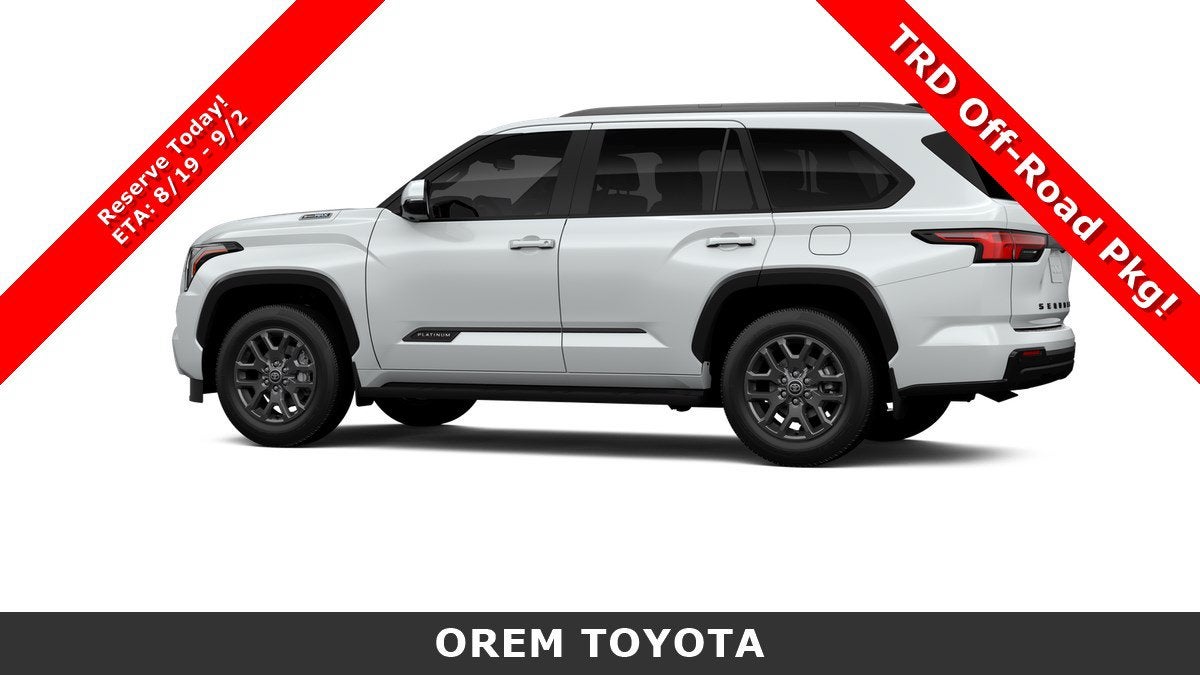2026 Toyota Sequoia Platinum