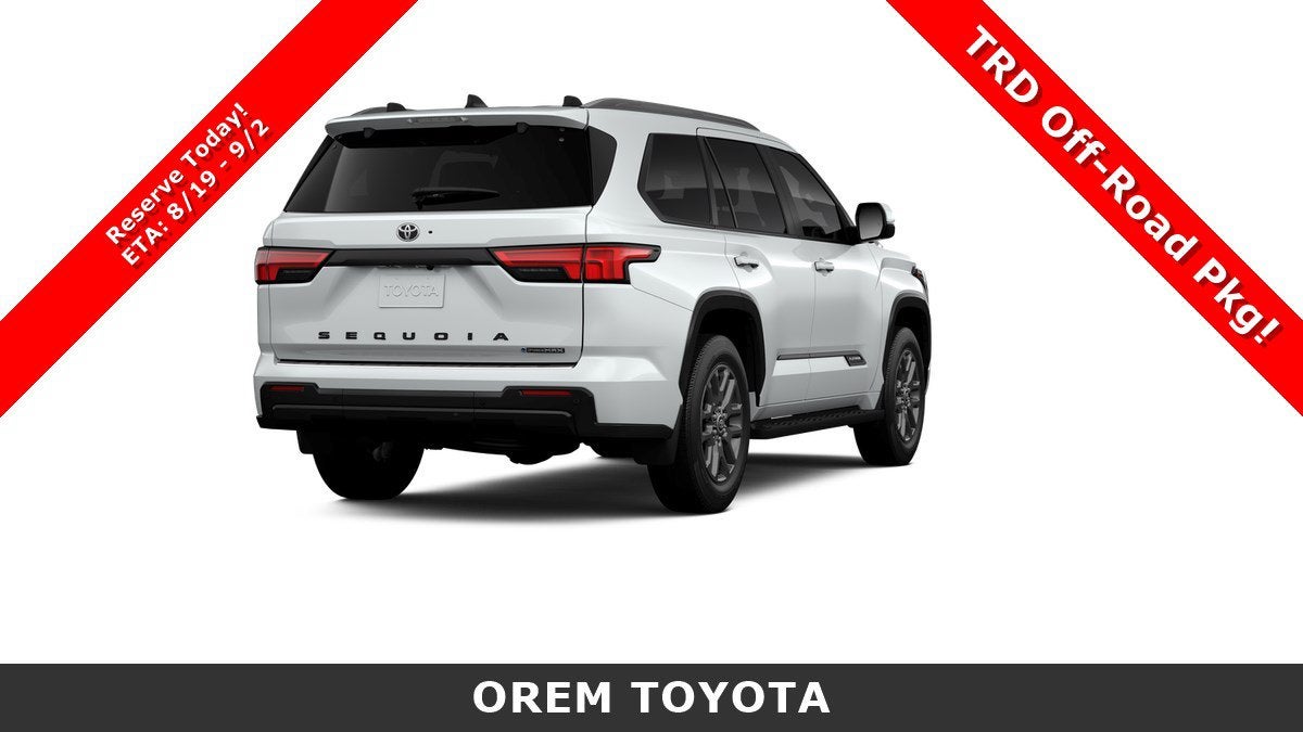 2026 Toyota Sequoia Platinum