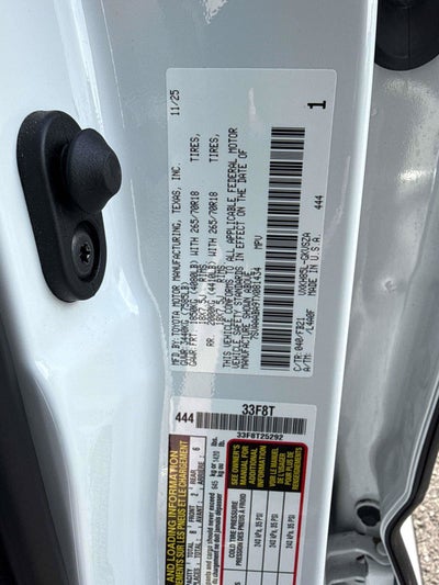 2026 Toyota Sequoia SR5