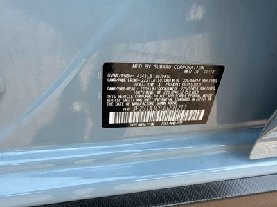 2018 Subaru Crosstrek Limited