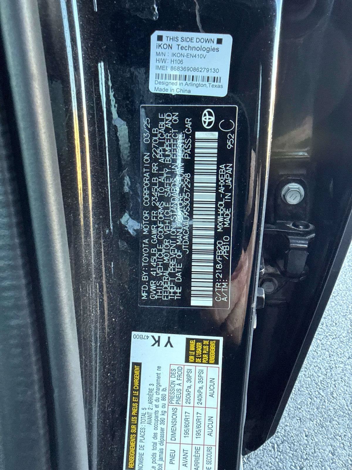 2025 Toyota Prius LE