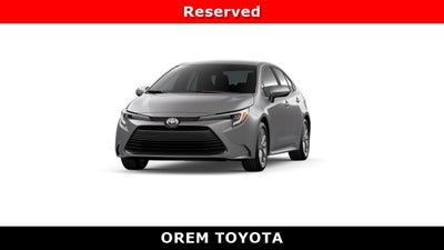 2027 Toyota Corolla Hybrid Hybrid LE