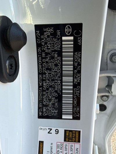 2024 Toyota Corolla Hybrid Hybrid SE