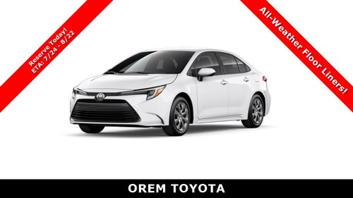 2026 Toyota Corolla Hybrid Hybrid LE