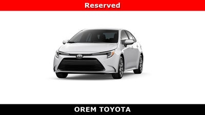 2026 Toyota Corolla Hybrid Hybrid LE