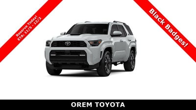 2026 Toyota 4Runner TRD Sport