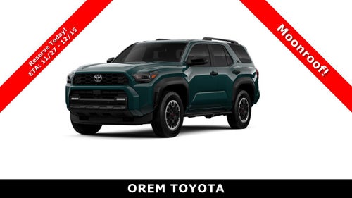2026 Toyota 4Runner TRD Off Road Premium